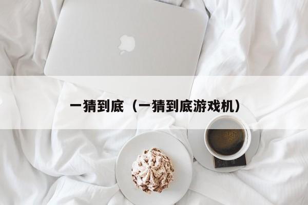 一猜到底（一猜到底机）  第1张