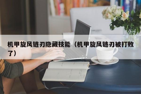 机甲旋风链刃隐藏技能（机甲旋风链刃被打败了）  第1张