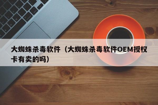 大蜘蛛杀毒软件（大蜘蛛杀毒软件OEM授权卡有卖的吗）  第1张