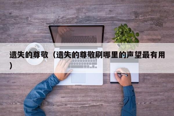 遗失的尊敬（遗失的尊敬刷哪里的声望最有用）  第1张