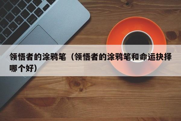 领悟者的涂鸦笔（领悟者的涂鸦笔和命运抉择哪个好）  第1张