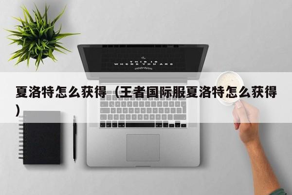 夏洛特怎么获得（王者国际服夏洛特怎么获得）  第1张