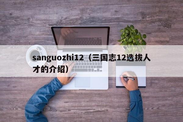 sanguozhi12（三国志12选拔人才的介绍）  第1张