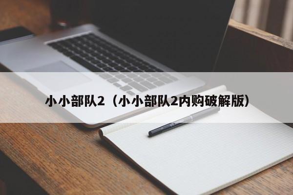 小小部队2（小小部队2内购破解版）