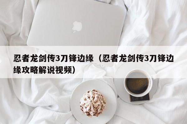忍者龙剑传3刀锋边缘（忍者龙剑传3刀锋边缘攻略解说视频）